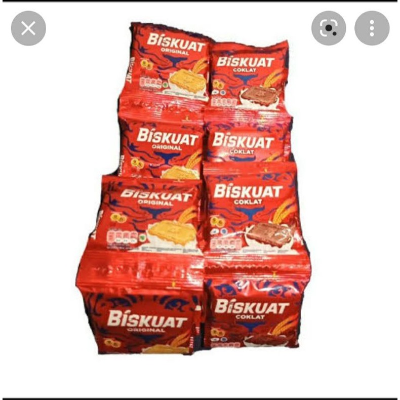 

Biskuat 8 gr (1pack isi 20 bks)