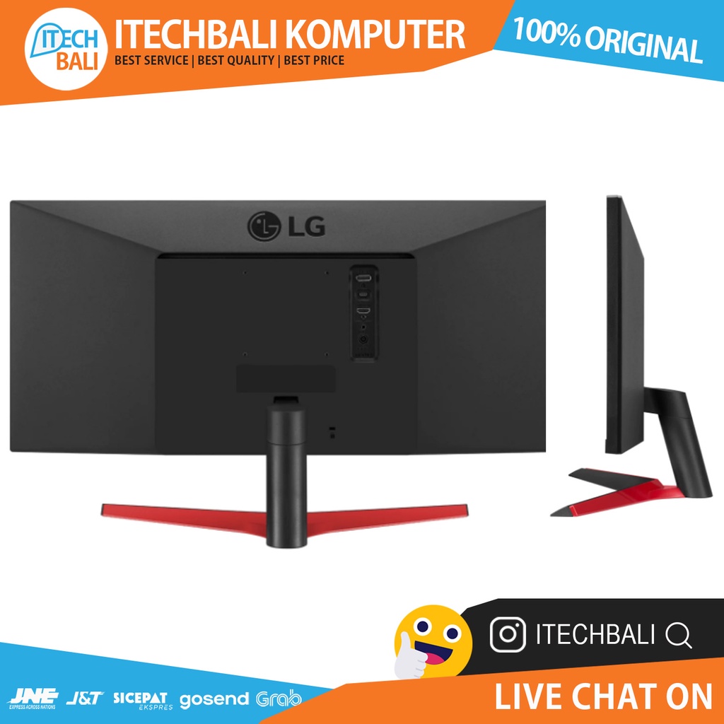 Monitor LG 29WP60G UltraWide Full HD HDR IPS Garansi Resmi | ITECHBALI