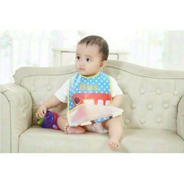 Slabber Palstic / Slabber Eva / Celemek Eva Bayi / Slaberwaterproof / Baby Bib