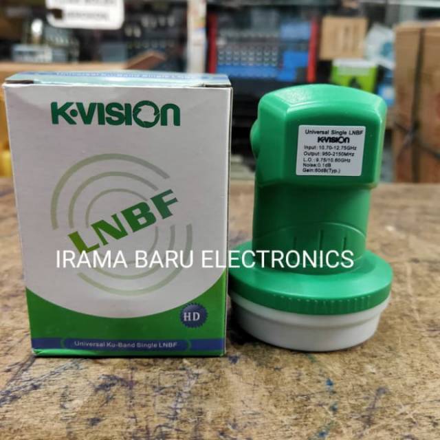 LNB KU BAND 1 RECEIVER K-VISION KV-12