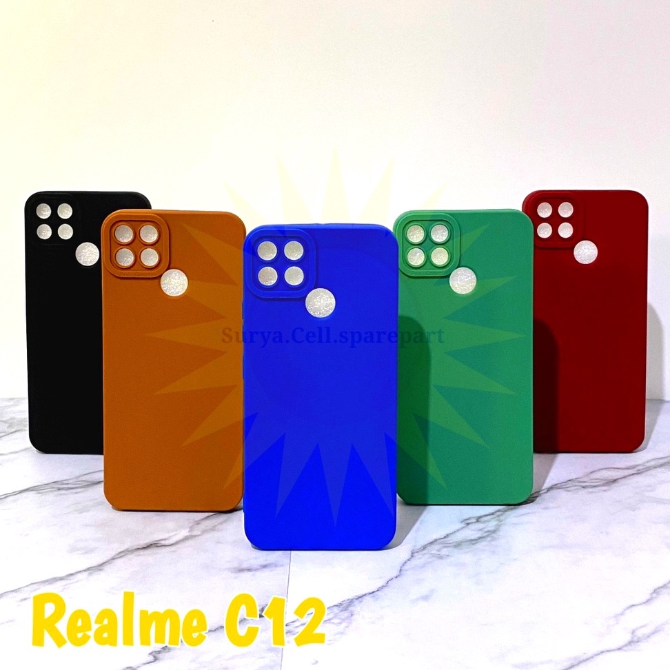 Case Slim Matte Pro Camera Realme C12 - SC