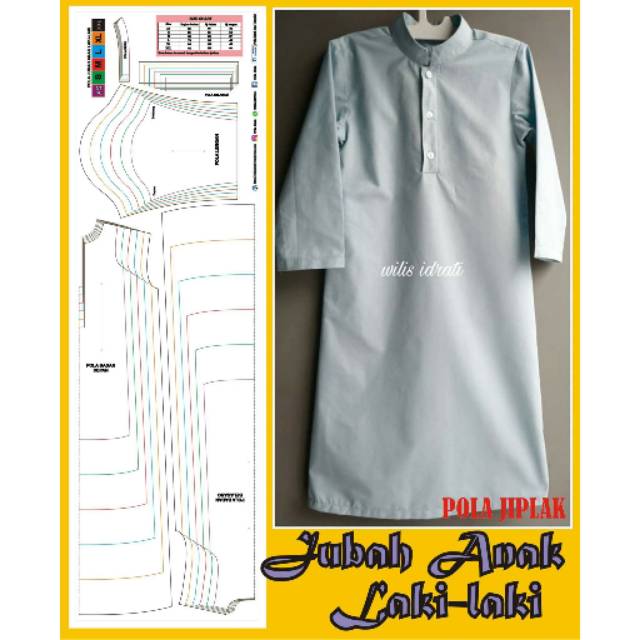 Cara Membuat Pola Baju Anak Laki Laki  Model Baju  Terbaru 