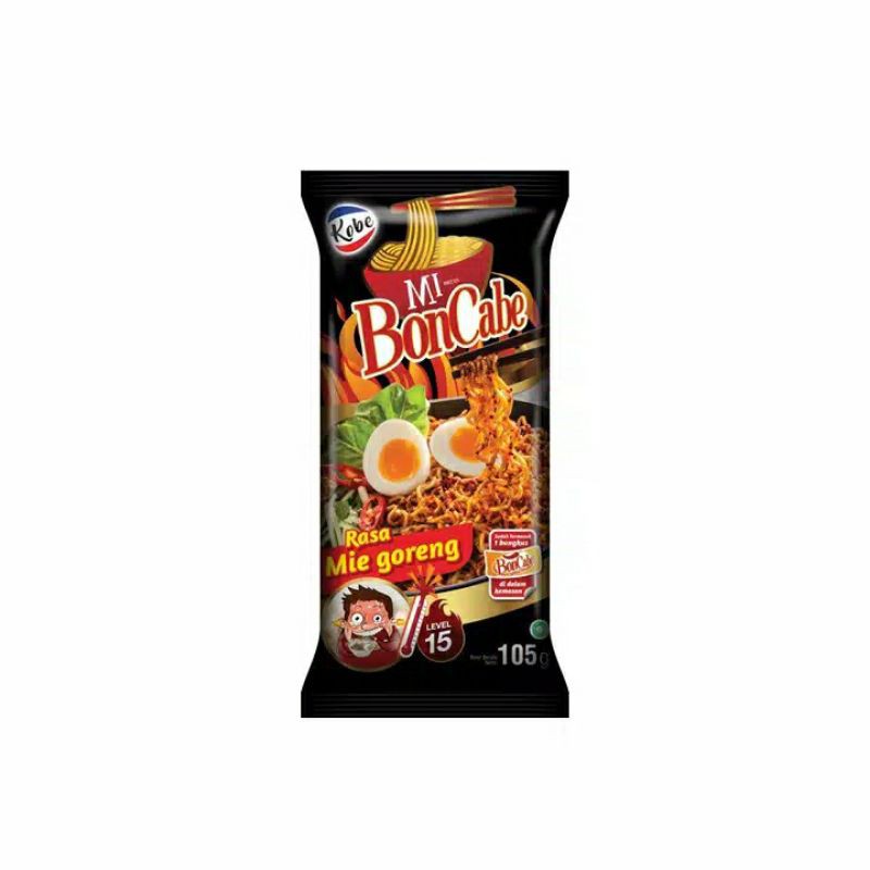 Mi Boncabe Kobe Rasa Mie Goreng/ Mie Bon Cabe 105gram