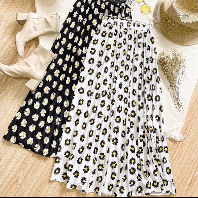 ROK PRISKET DAISY/DAISY SKIRT/ PRISKET DAISY/ROK PRISKET MOTIF DAISY