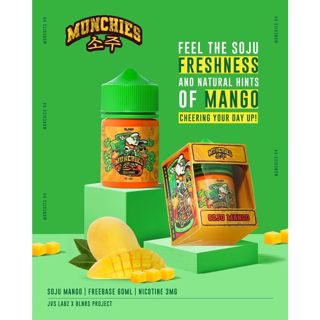 MUNCHIES V4 MANGO 60ML