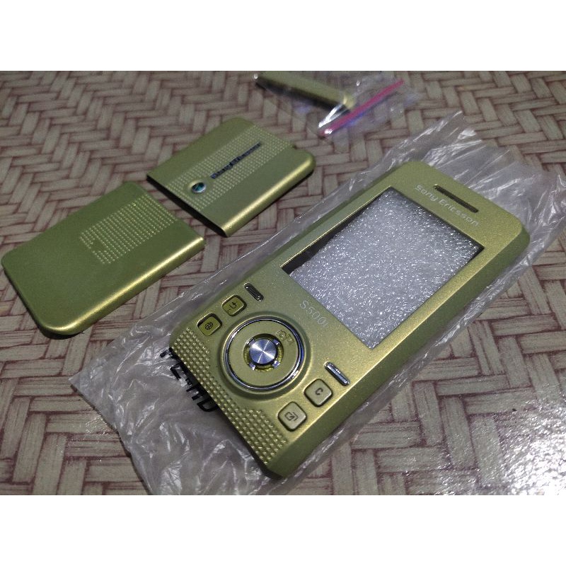 CASING SONY ERICSSON S500i HIJAU KEEMASAN