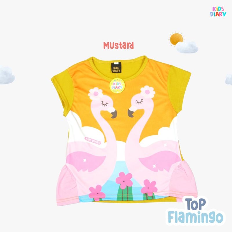 FLAMINGO TEE KIDS BY KIDS DIARY