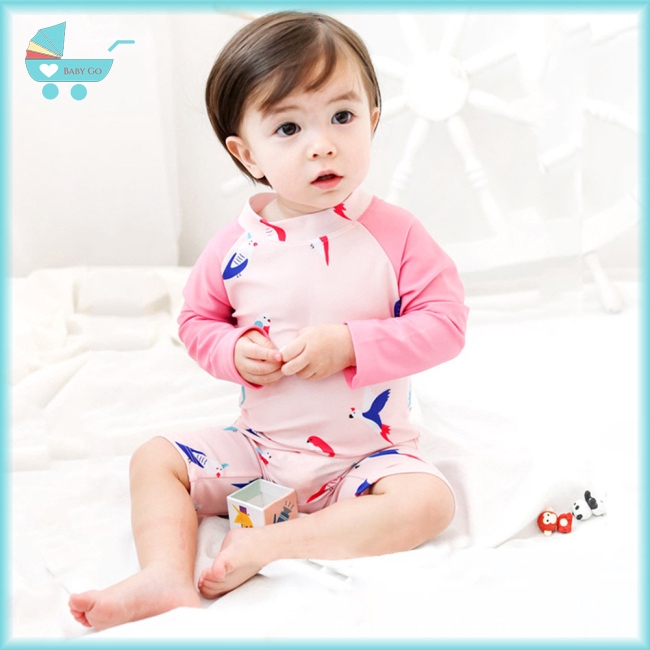 baby girl swimsuit long sleeve