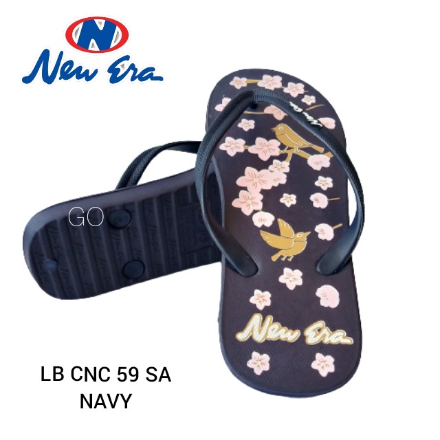 sogo NEW ERA LB CNC 56 SA Sandal Japit Motif Sakura Terbaru