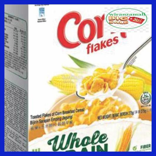 

23Qwe2- Corn Flakes Sereal 275G 2 Pcs 9Yk9Kji-