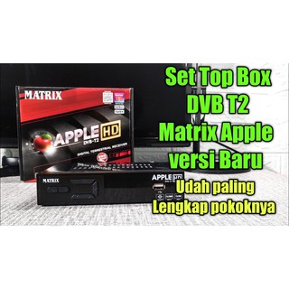 Receiver Tv Set Top Box Matrix Garuda DVB T2 Digital ...