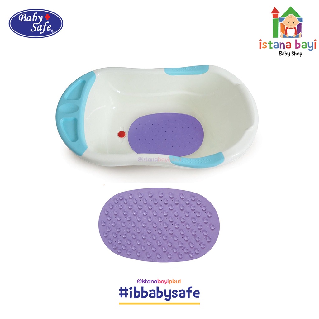 Baby Safe Non Slip Baby Bath Math BT008
