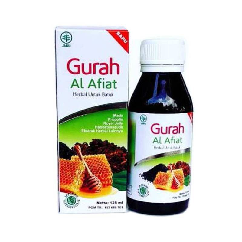 Madu Sirup Gurah Al Afiat Meredakan Penyakit Batuk Isi 125 gr