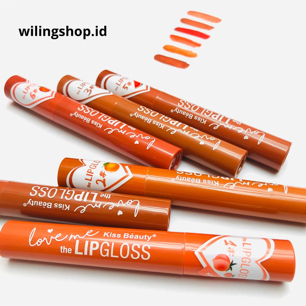 Kiss Beauty Love Me Fruit Velvet Lipgloss