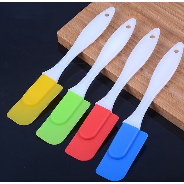 Spatula Silikon MINI Alat Masak Tahan Panas Anti Lengket