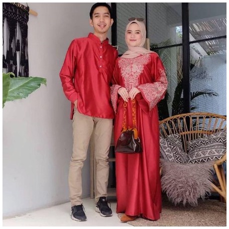 ARSARAH COUPLE BAJU PASANGAN SUAMI ISTRI PASUTRI PESTA KONDANGAN NIKAHAN SET COPEL KOPEL TERBARU KEK