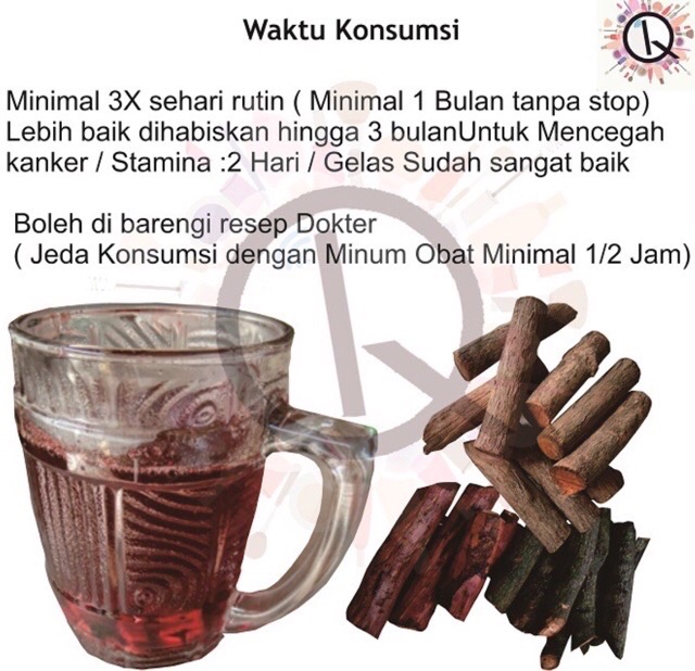 BAJAKAH 500 gram (ASLI, BISA COD) Kayu akar kering siap konsumsi bajakah kalalawit tampala kanker