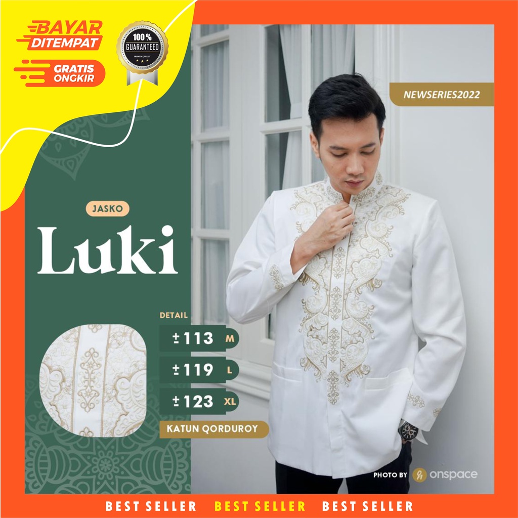 JASKO JAS KOKO DEWASA JAS KOKO PRIA DEWASA BAJU KOKO PRIA BAJU KOKO PRIA LENGAN PANJANG FASHION MUSL