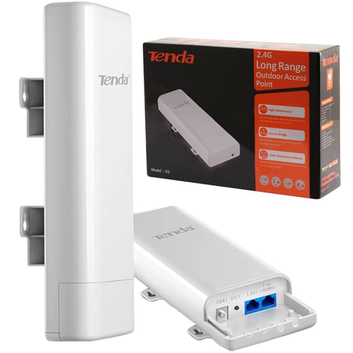 Tenda O3 Router 5km Outdoor Point To Point CPE - Repeater/WISP