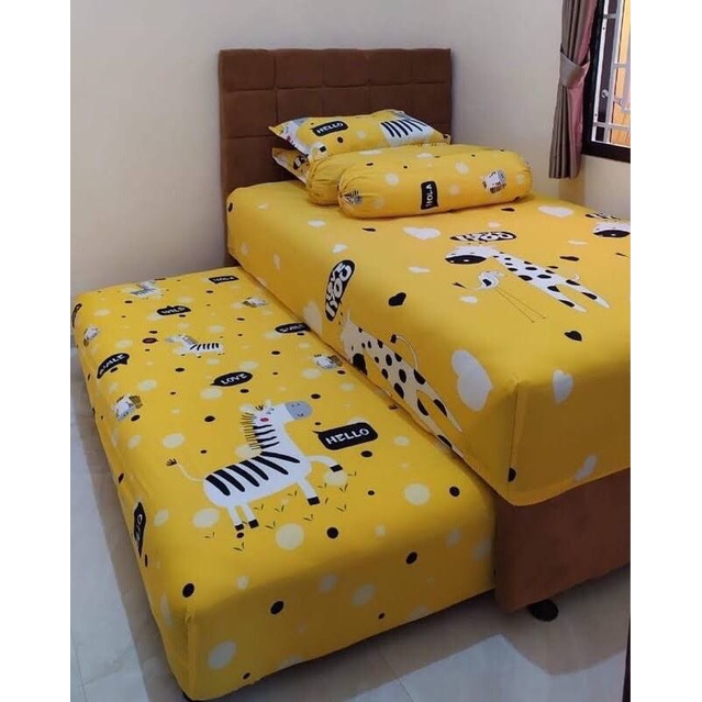 Sprei 2in1 ll Sprei sorong ll Homemade ll Katun CVC