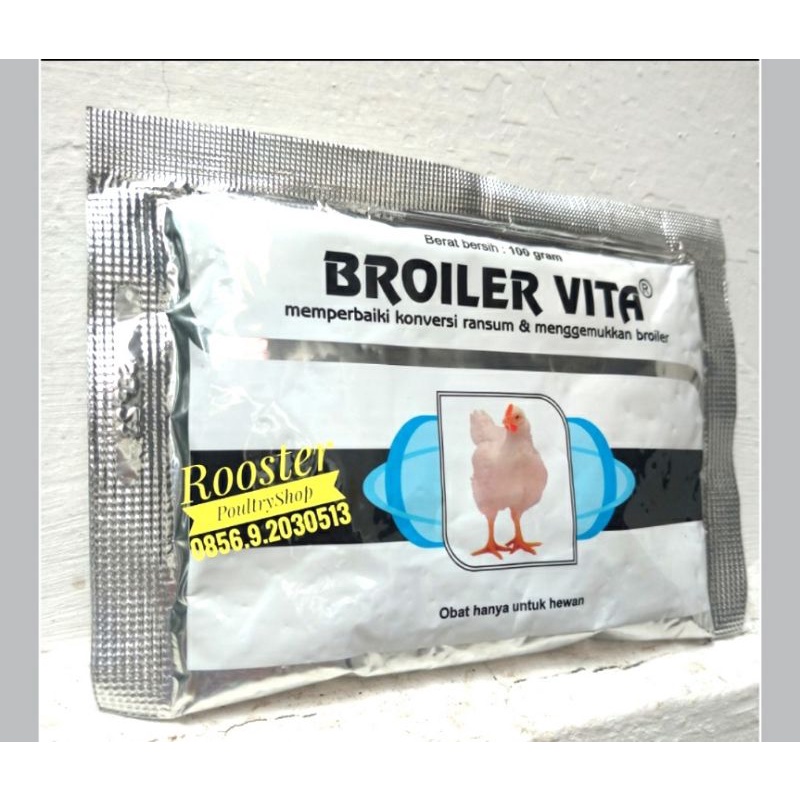 Vitamin Ayam Broiler Boiler BROILER VITA 100 Gram