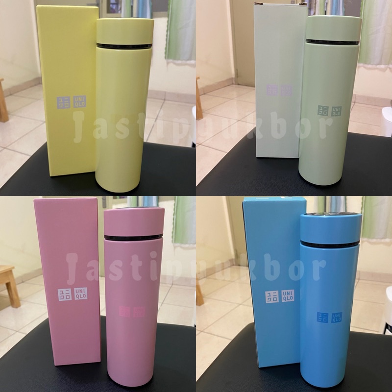 UNIQLO TUMBLER TUMBLR BOTOL MINUM LED ORIGINAL