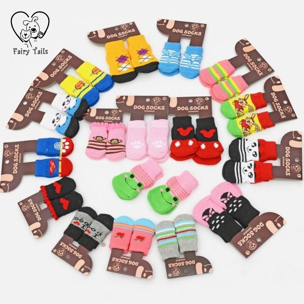 Kaos Kaki Hewan Anabul Anjing Kucing / Kostum Hewan Kaos Kaki Anabul Anjing Kucing / Pet Socks