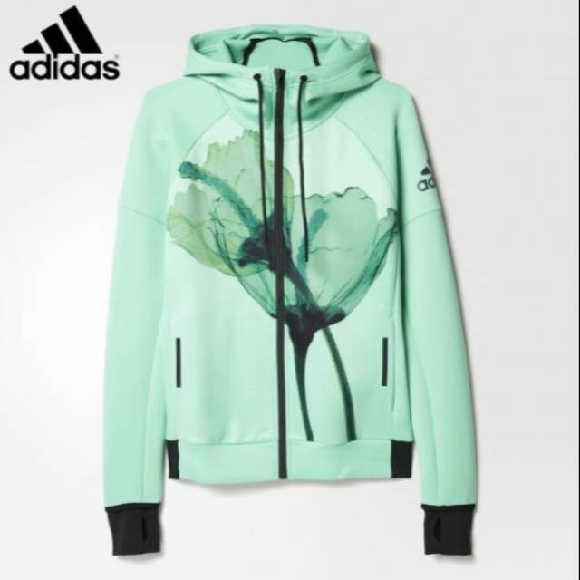 Authentic Adidas Jacket - adidas Daybreaker Olympic Hoodie Green Glow - S62u5503