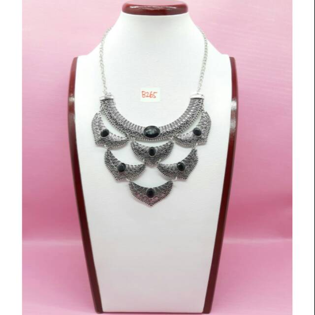 Kalung Etnik Silver B265