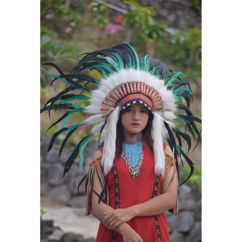 TOPI INDIAN - INDIAN HEADDRESS SMALL AYAM BILABONG