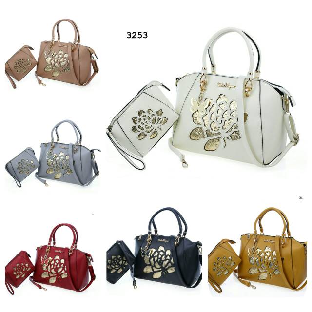 Tas Salfator Feragamo Rose #3253