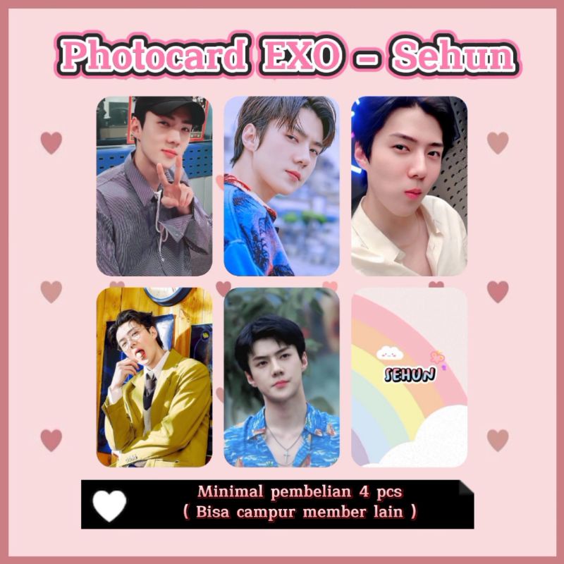Photocard EXO - SEHUN / Photocard Unofficial / Photocard SEHUN EXO