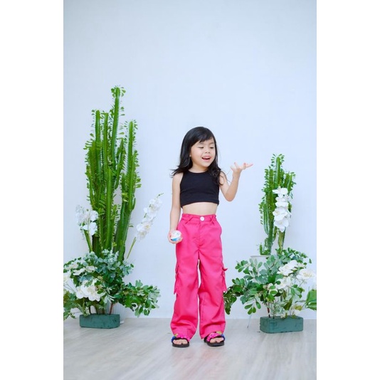 Cargo Pants Kids by Keenanthi / Celana Cargo Anak / Celana Cargo Unisex / Cargo Anak / Celana Cargo Kids