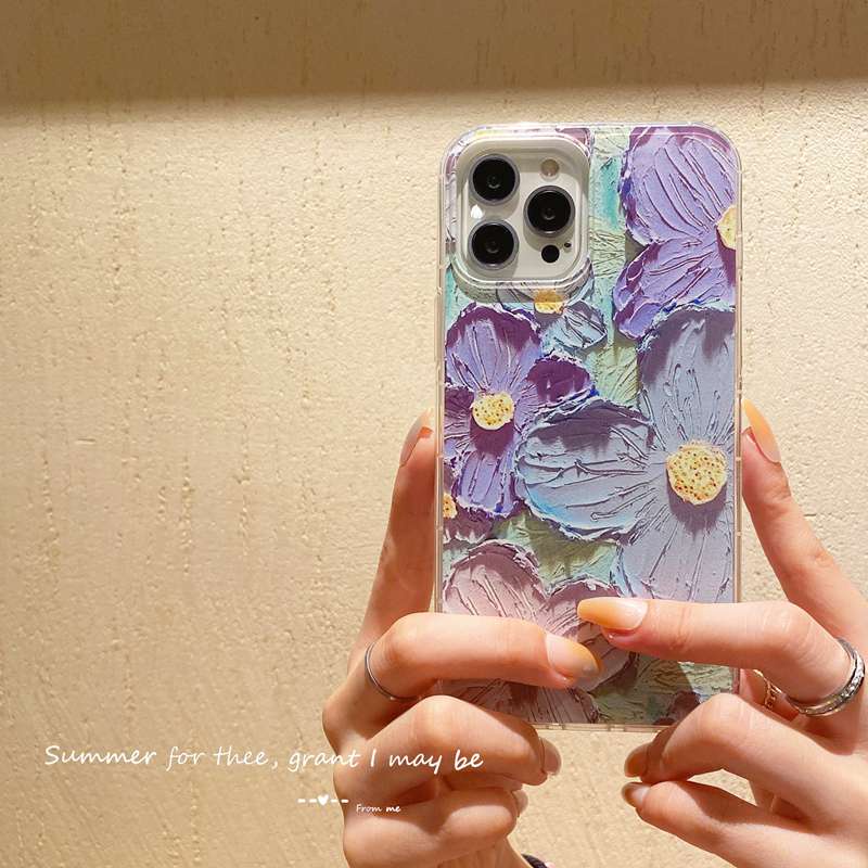 Case Motif Bunga Untuk OPPO A57 A3S A31 A5 A9 A7 A5S A12 A11K A5 A76 A33 F9 A52 A92 F11 Pro A16 A54 A74 A95 A96 A36 A39 F1S F3 F5 F7 A16 A16 Soft Case Motif Lukisan