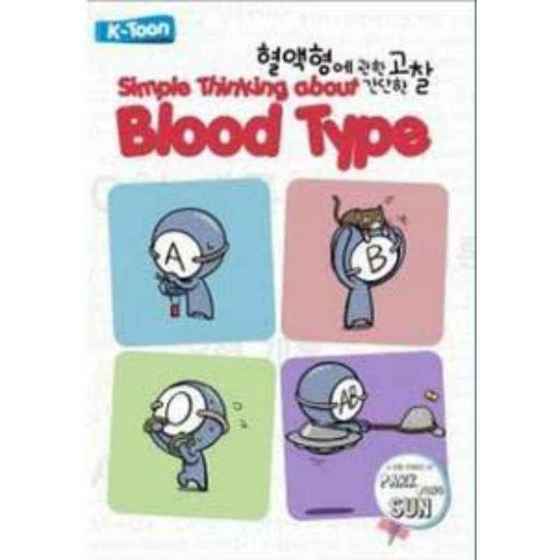 simple thinking about blood type