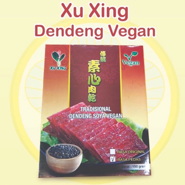 

Xu Xing Dendeng Soya Vegan Original Pedes