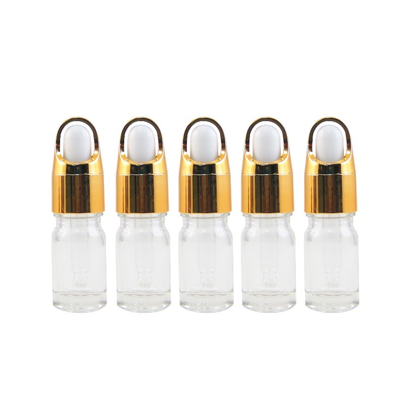 BOTOL PIPET BASKET DROPPER WARNA BENING 5ML - BOTOL  SERUM KECANTIKAN, VITAMIN C, PROPOLIS DLL