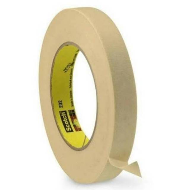 

3M High Performance Masking Tape 232 , ukuran 24mm x 50m