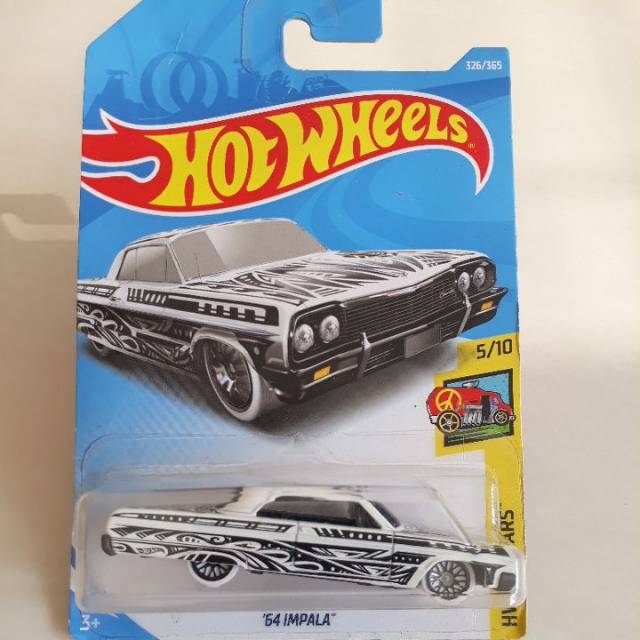 hot wheels 50th anniversary 64 impala