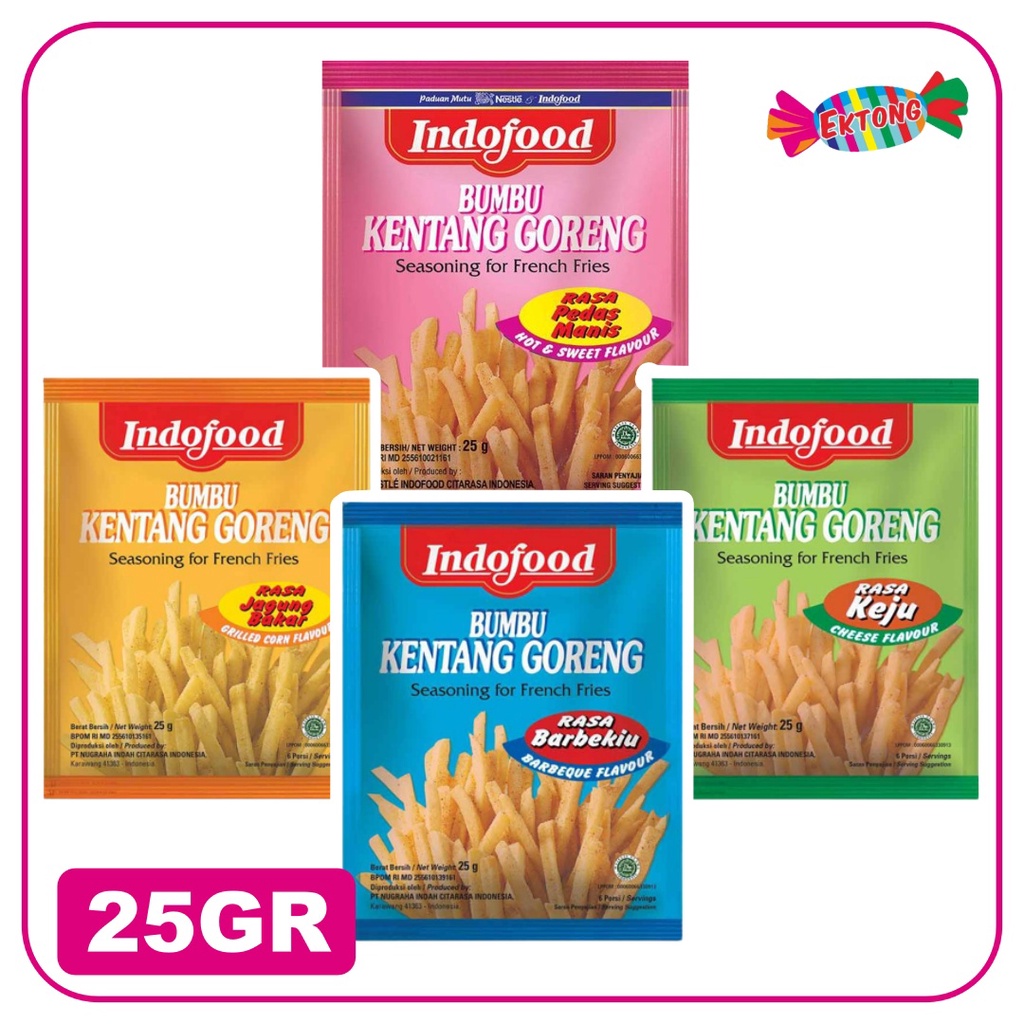 

INDOFOOD BUMBU KENTANG GORENG 25 GR