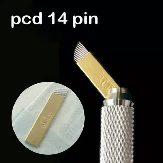 JARUM MICROBLADIBG PCD 14 PIN GOLD