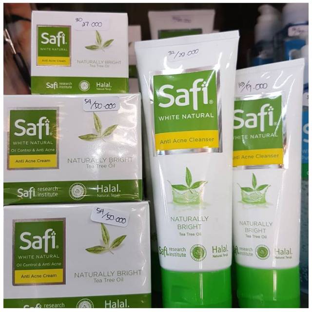 Safi White Natural Anti Acne Series