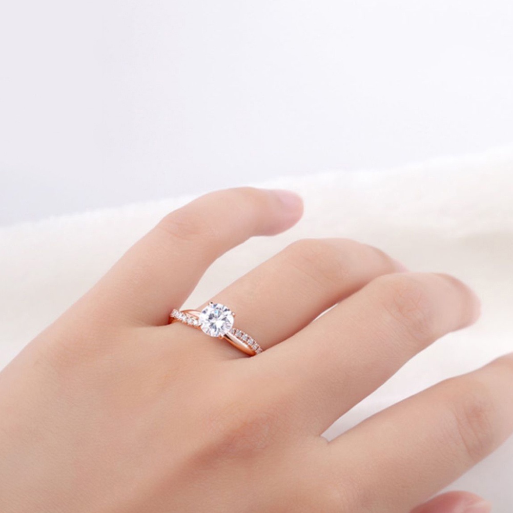 Hu Hu Hu Hu Hu Alat Bantu Pasang Kacamata♡ Cincin Berlian Imitasi Bentuk Bulat Untuk Wanita