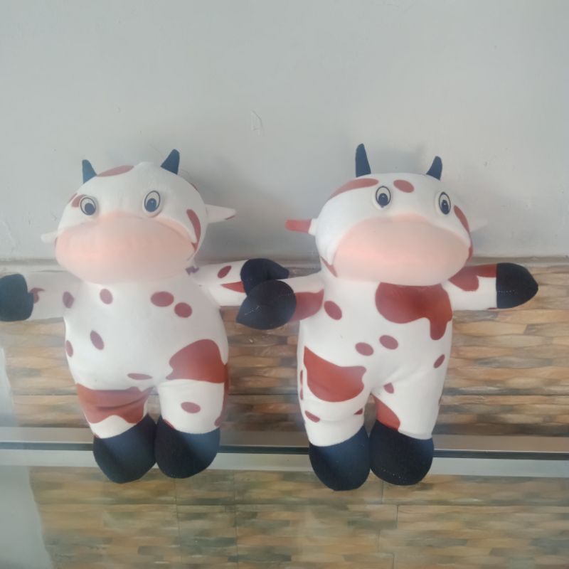 Boneka sapi ukuran 30cm size s