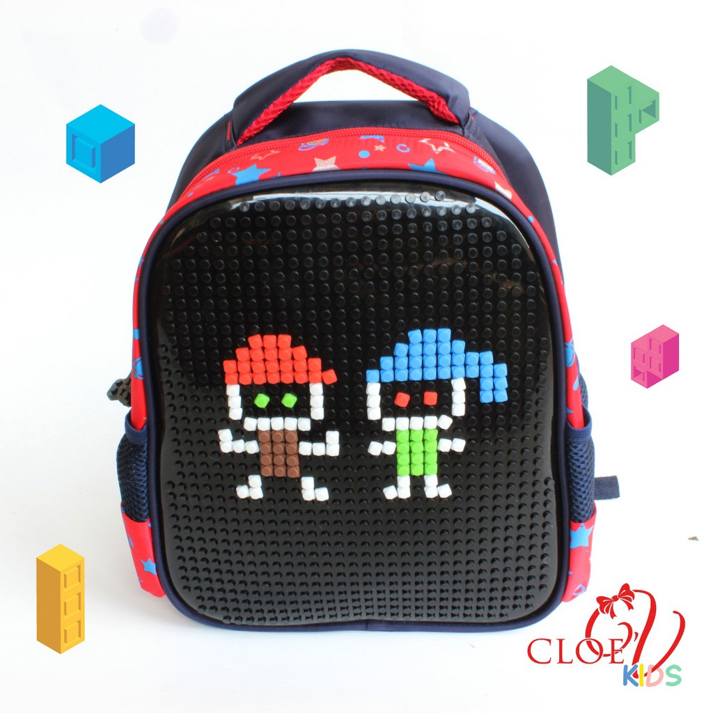 CLOEVKIDS - TAS ANAK laki-laki perempuan anak TK PG SD LEGO