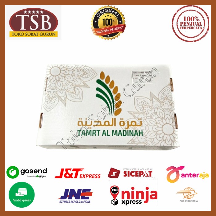 

Kurma Terbaru - Kurma Ajwa Premium Tamrt Al Madinah Kemasan 3 Kg