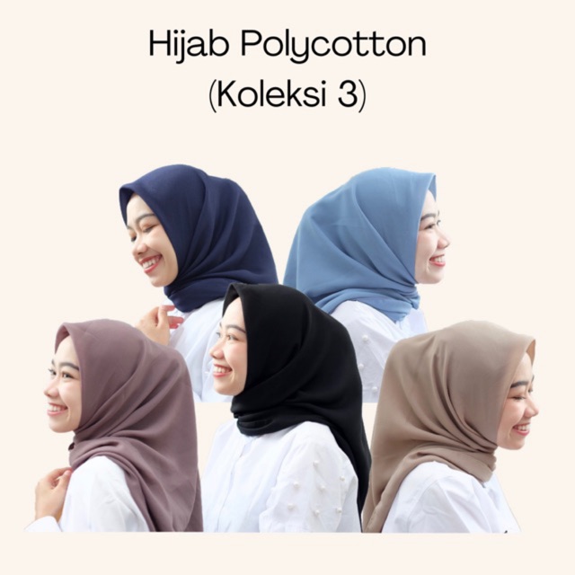 Hprojects - PROMO!! Hijab PolyCotton Katalog ke-3