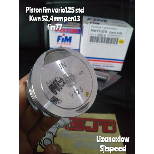 Piston fim vario125 std kwn 52,4 mm pen13 fim77
