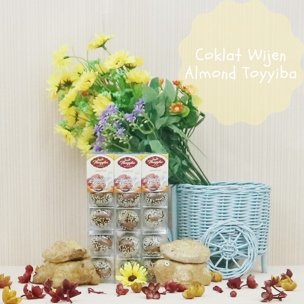 Toyyiba Kurma Lapis Wijen dan Almond Isi 5 Makanan Manis Oleh Oleh Haji dan Umroh