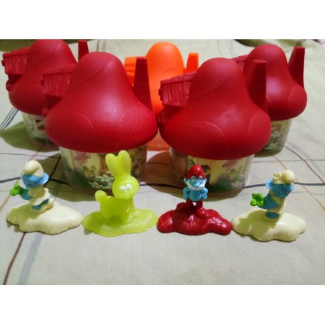 SMURF THE LOST VILLAGE (mainan / toy / toys) (rumah smurf)